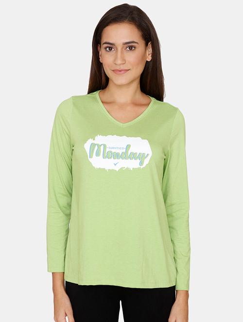 v-neck graphic tee - 18207427 - Very Small Image - 1
