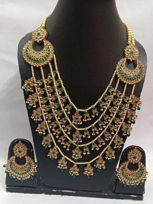 ladies imitation jewellery ( bridal) fir - 18207832 - Very Small Image - 1