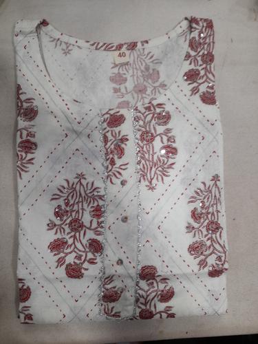 cotton kurta plazo - 18208109 - Very Small Image - 1
