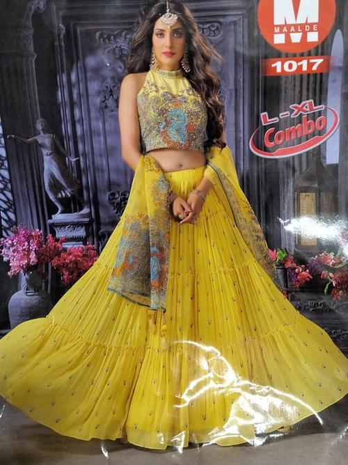 crop top party wear - 18208445 - Very Small Image - 1