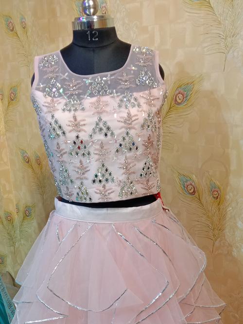 embellished unstitched lehenga choli set - 18209787 - Very Small Image - 1
