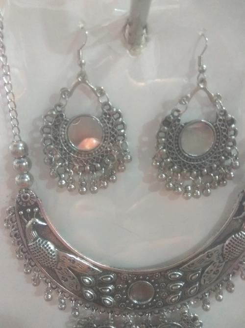 earrings silver colour - 18210016 - Very Small Image - 1