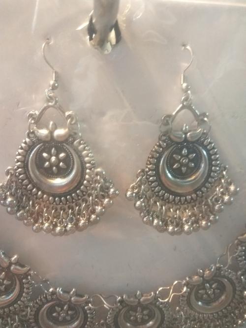 earrings silver colour - 18210030 - Very Small Image - 1