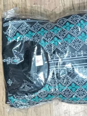 fabric - fleece , embroidered and - 18210459 - Very Small Image - 1