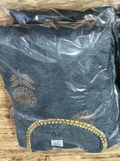 fabric - fleece , embroidered and - 18210460 - Very Small Image - 1