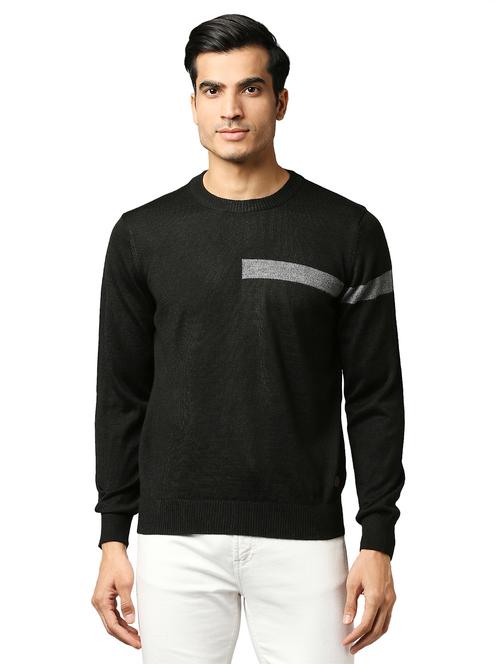 black striped pullover - 18211214 - Very Small Image - 1