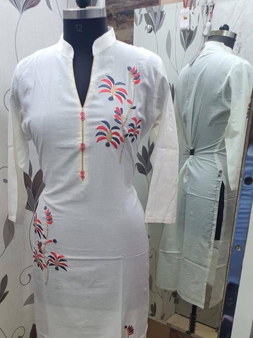 cotton kurti - 18211405 - Very Small Image - 1