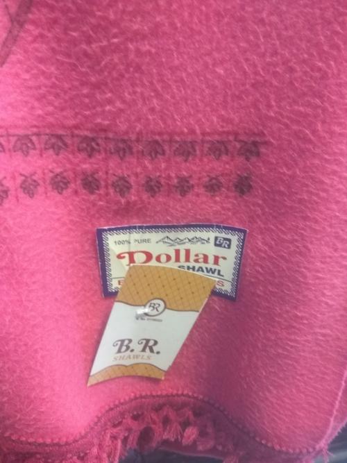 ladies stoles pink color - 18211816 - Very Small Image - 1