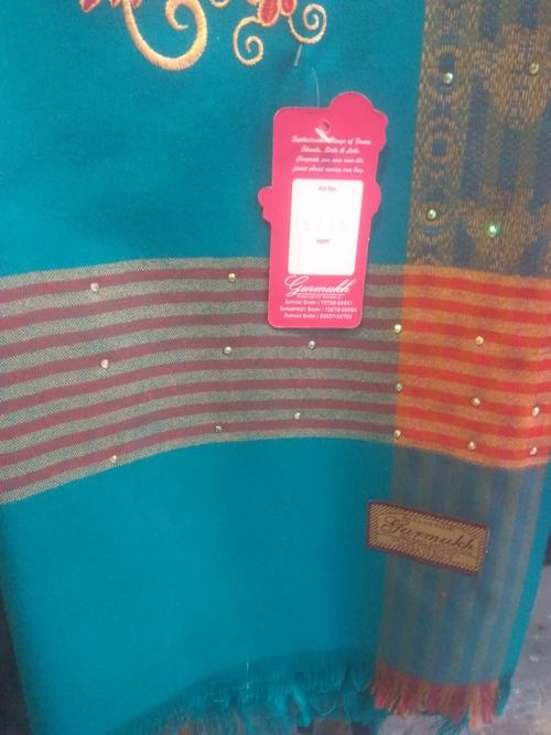 ladies stoles blue color - 18211818 - Very Small Image - 1