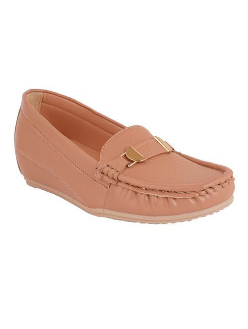 pink synthetic slip on casual shoes - 18211952 - Very Small Image - 1