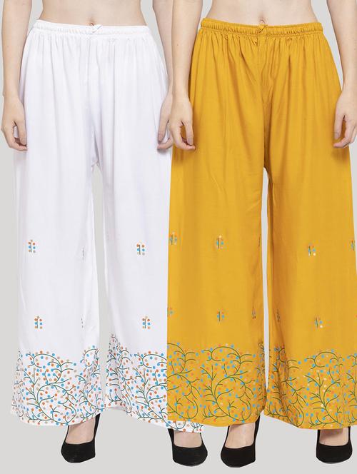 set of 2 printed palazzo - 18212416 - Very Small Image - 1
