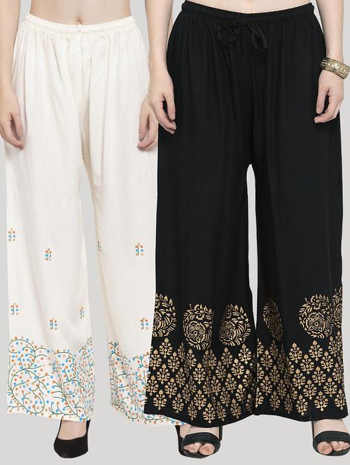 set of 2 printed palazzo - 18212424 - Very Small Image - 1