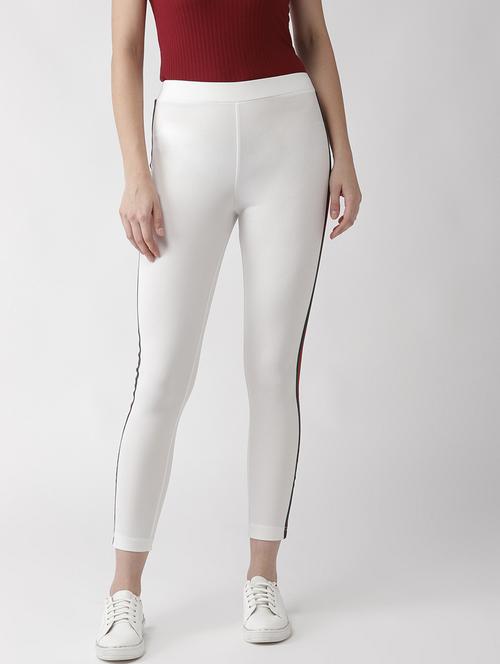 white solid jegging - 18212664 - Very Small Image - 1
