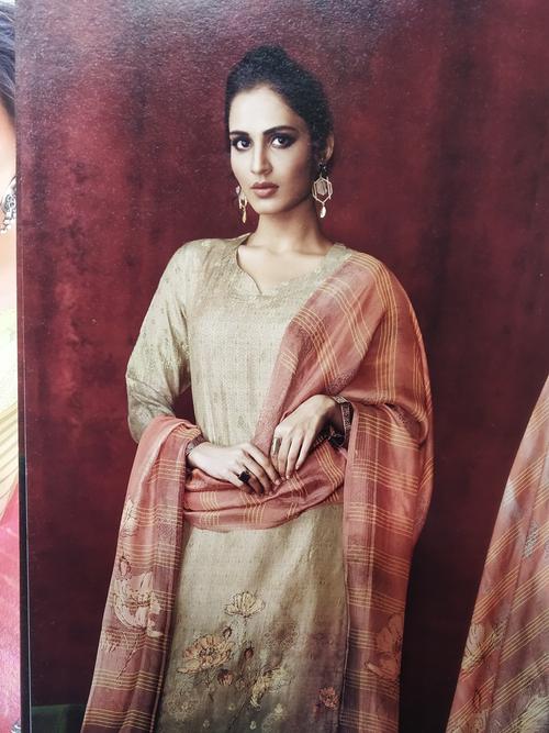 ladies unstitched suits - 18212673 - Very Small Image - 1