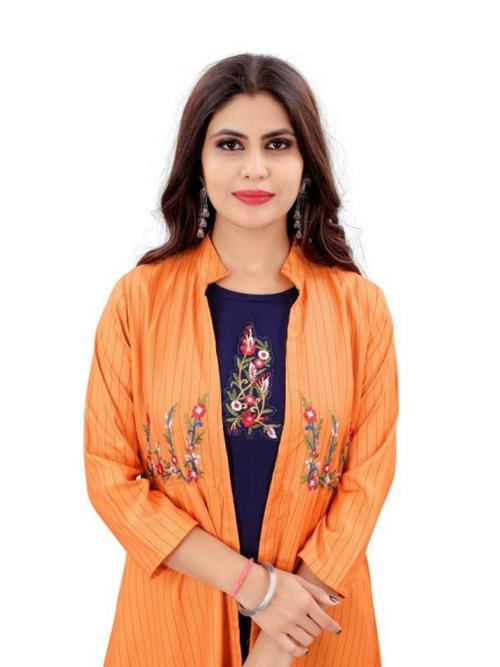 designer reyon with digital print with - 18212824 - Very Small Image - 1