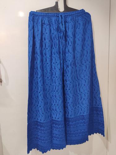 ladies palazzo blue color - 18215758 - Very Small Image - 1