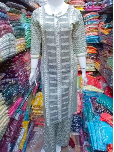 kurti palazo with dupatta set size - 18216164 - Very Small Image - 1