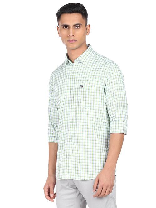 mens checks casual shirt - 18216548 - Very Small Image - 1