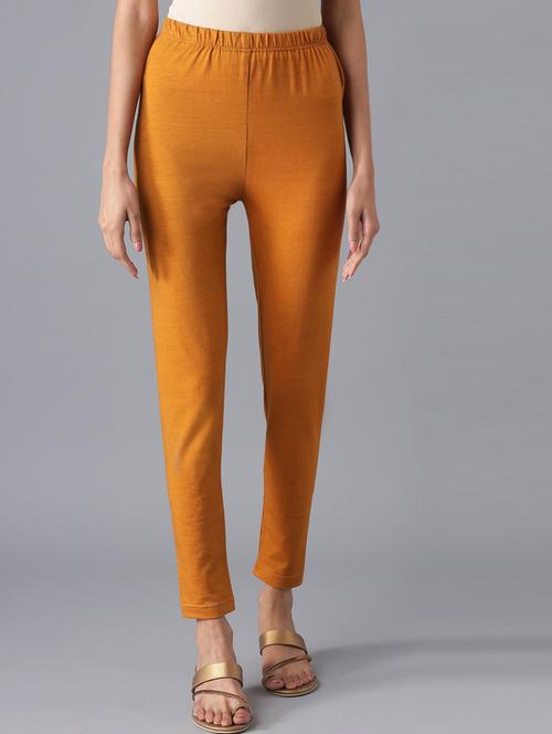 yellow solid legging - 18217072 - Very Small Image - 1