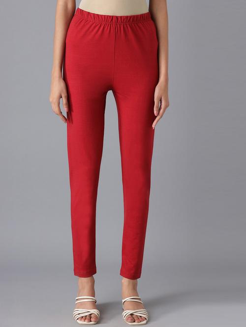 red solid legging - 18217073 - Very Small Image - 1