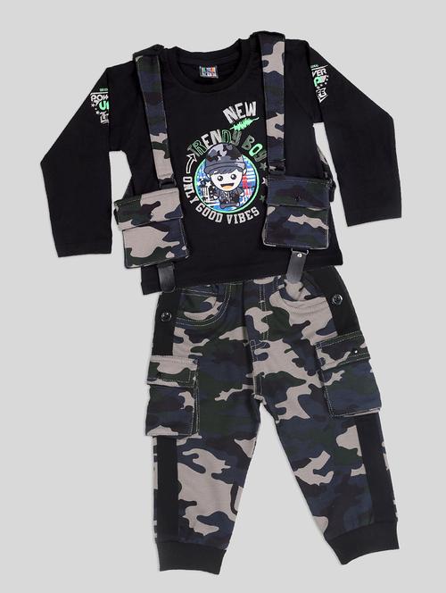 camouflage printed cargo set - 18217654 - Very Small Image - 1