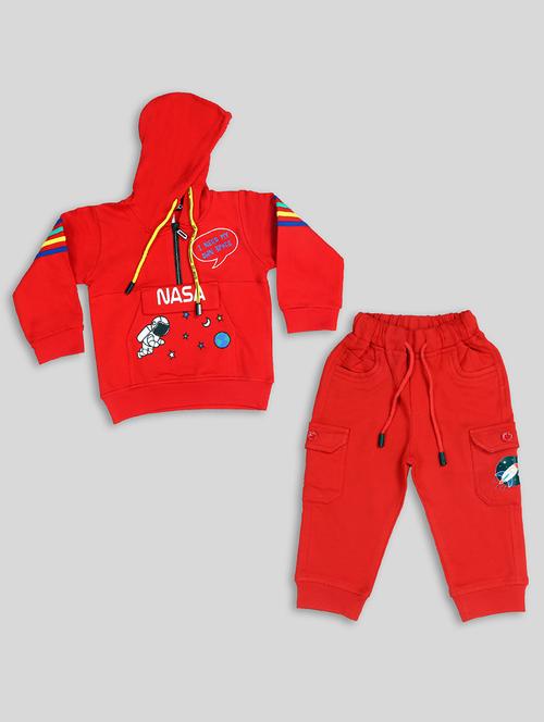 red printed full length set - 18217659 - Very Small Image - 1