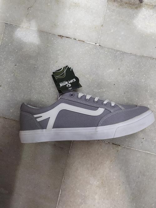 grey canvas casual shoes - 18218128 - Very Small Image - 1