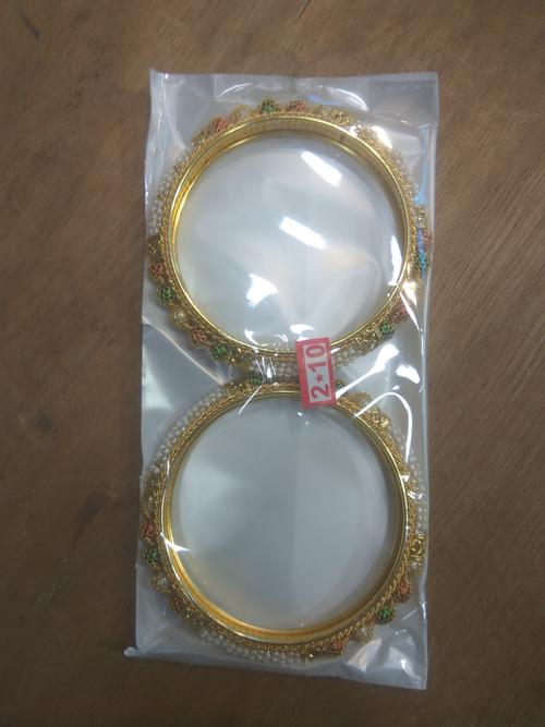 ladies bangles gold color - 18218629 - Very Small Image - 1