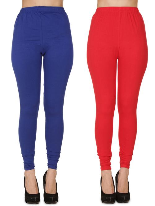 pack of 2 solid full length legging - 18218665 - Very Small Image - 1
