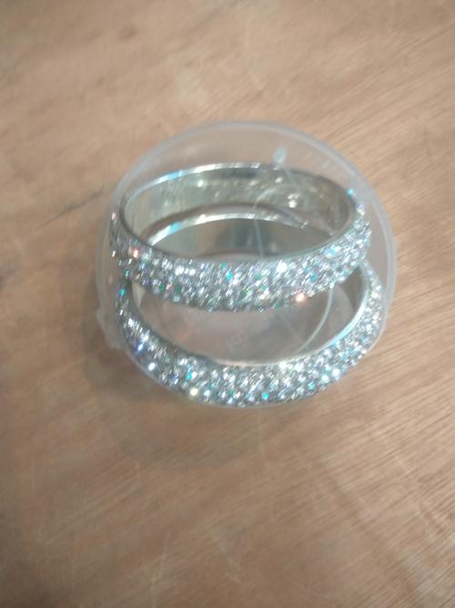 ladies bangles silver color - 18218721 - Very Small Image - 1
