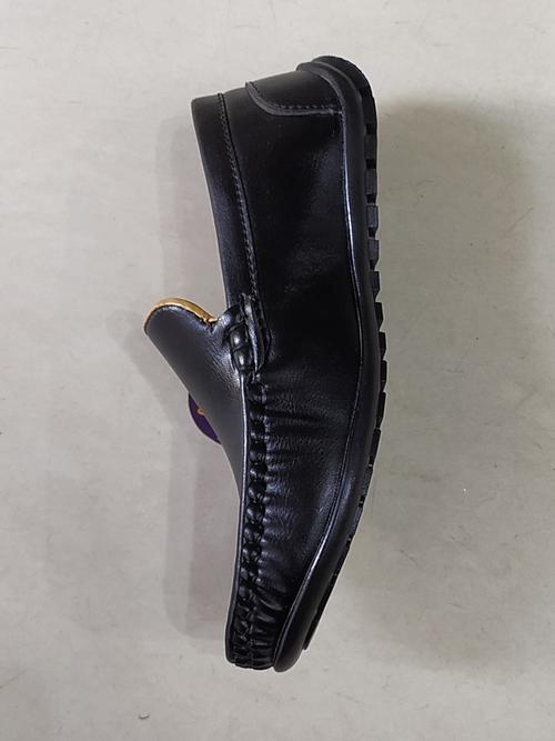 kids loafers black color - 18218783 - Very Small Image - 1