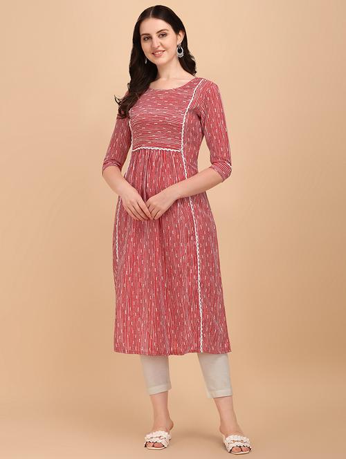 striped kurta pant set - 18220317 - Very Small Image - 1