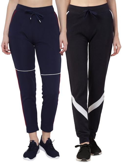 set of 2 mid rise track pant - 18220969 - Very Small Image - 1