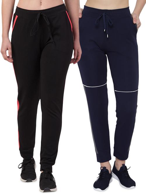 set of 2 mid rise track pant - 18221000 - Very Small Image - 1