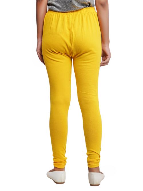 yellow wool leggings - 18221404 - Very Small Image - 1