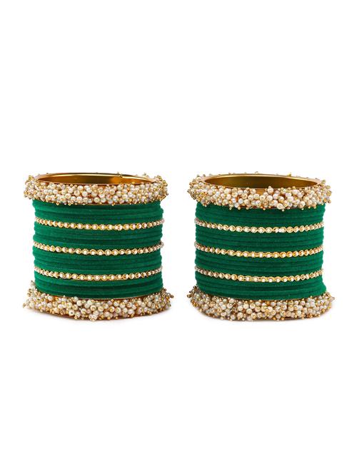 velvet metal set studded with pearl beads pack of 42 - 18221455 - Very Small Image - 1
