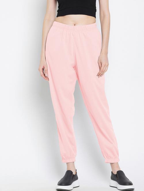 mid rise solid jogger - 18221801 - Very Small Image - 1