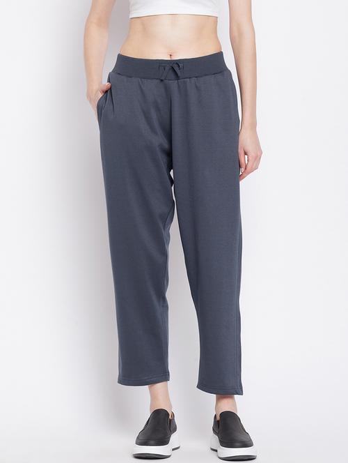 mid rise solid jogger - 18221826 - Very Small Image - 1
