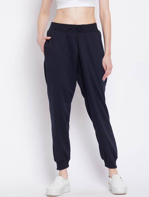 mid rise solid jogger - 18221843 - Very Small Image - 1