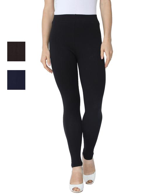 set of 3 solid legging - 18222053 - Very Small Image - 1