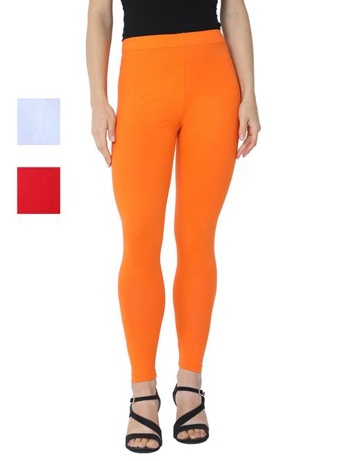 set of 3 solid legging - 18222064 - Very Small Image - 1