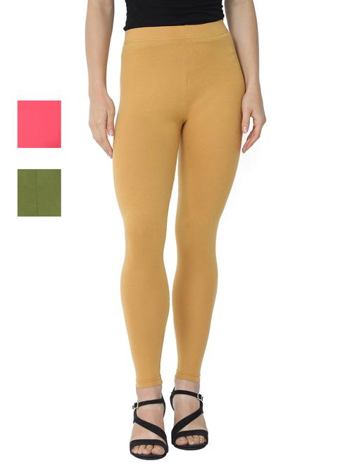 set of 3 solid legging - 18222094 - Very Small Image - 1
