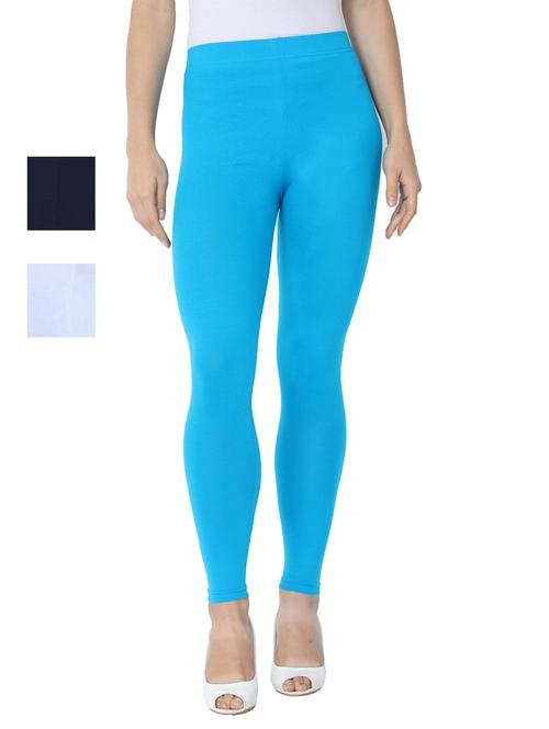 set of 3 solid legging - 18222099 - Very Small Image - 1