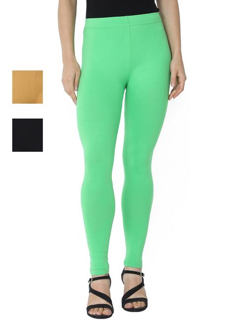 set of 3 solid legging - 18222106 - Very Small Image - 1