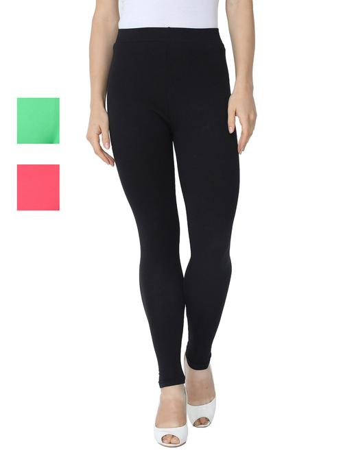 set of 3 solid legging - 18222127 - Very Small Image - 1