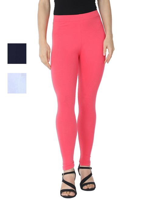 set of 3 solid legging - 18222133 - Very Small Image - 1