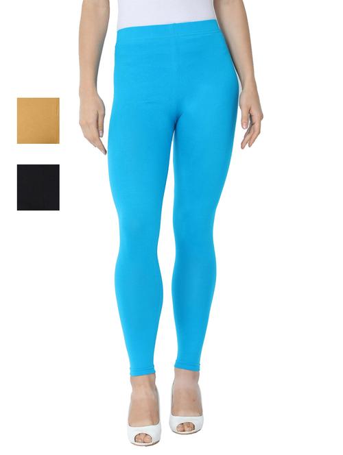 set of 3 solid legging - 18222136 - Very Small Image - 1