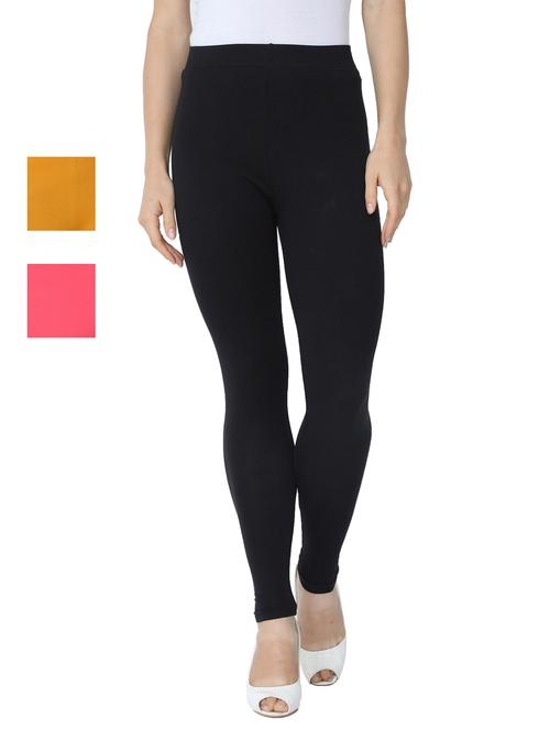 set of 3 solid legging - 18222143 - Very Small Image - 1