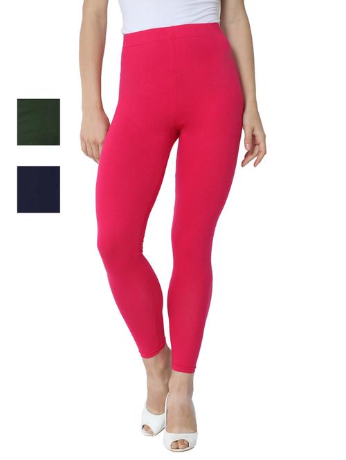 set of 3 solid legging - 18222148 - Very Small Image - 1
