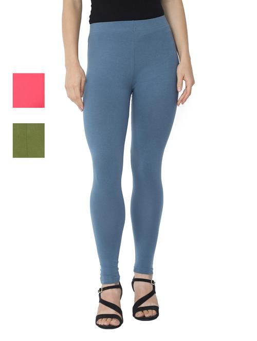 set of 3 solid legging - 18222158 - Very Small Image - 1